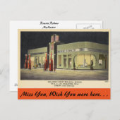 オクラホマ、ロアリン・ローラー、マカレスター ポストカード (正面/裏面)