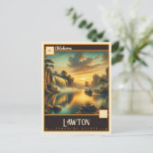 オクラホマ・ロートン |ヴィンテージ ポストカード (スタンド正面)