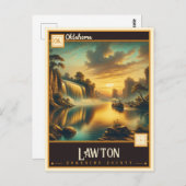 オクラホマ・ロートン |ヴィンテージ ポストカード (正面/裏面)