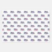 オクラホマ、50州、リバティ・ベル ラッピングペーパーシート (正面)