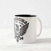 オクラホマRoute 蹴 66サングリアフィルタを入手 ツートーンマグカップ (正面右)