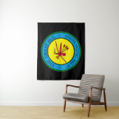 オクラホ素晴らしマ州のチョクタウ族の封印 タペストリー (インサイチュ)