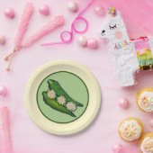 オクラポッドベジベジタブルグムボサザンフード ペーパープレート (パーティー)