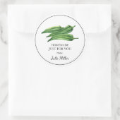 オクララベルのためだけの手作り ラウンドシール (バッグ)