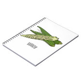 オクラ漫画イラストレーション ノートブック (左側)