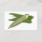 オクラ漫画イラストレーション 名刺 (裏面)