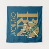 オクラ生まれホマ タペストリー (正面(横))