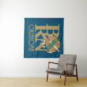 オクラ生まれホマ タペストリー (インサイチュ(横))