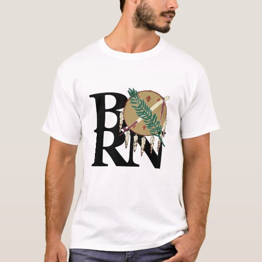 オクラ生まれホマ Tシャツ (正面)