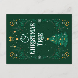 オクリスマスツリーはがき シーズンポストカード