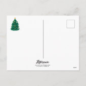 オクリスマスツリーはがき シーズンポストカード (裏面)