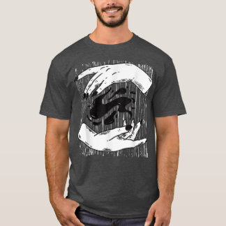 オクルトウィッチャーハンズウィッチズタロットゴシック魔女Wi Tシャツ