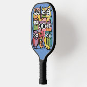 オクールおもしろいフス抽象芸術 ピックルボールラケット (左)