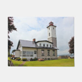 オグデンズバーグハーバーライトハウスニューヨークドアマット ドアマット (正面)