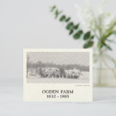 オグデンファーム1832-1985ウォーキルニューヨークの町 ポストカード (スタンド正面)