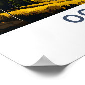 オグデンユタトラベルプリント ポスター (角)