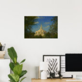 オグデンユタ州寺院の絵画™ LDSウォールアートポスター ポスター (ホームオフィス)