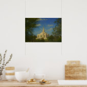 オグデンユタ州寺院の絵画™ LDSウォールアートポスター ポスター (キッチン)