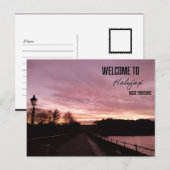 オグデン水ハリファックスポストカードへようこそ ポストカード (正面/裏面)