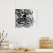 オグララインディアン豊穣の馬2人の白い兵士 ポスター (キッチン)