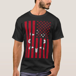 オグラララコタアメリカ国旗Essential T-Shirt.png Tシャツ