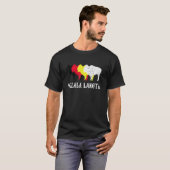 オグラララコタシウックスサウスダコタオラシウックスラック Tシャツ (正面フル)