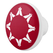 オグラララコタスー国旗 セラミックノブ (右)