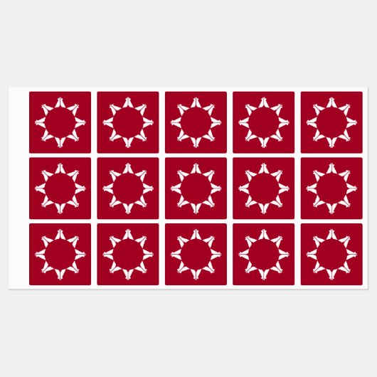 オグラララコタスー国旗 ラベル (シート)