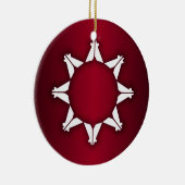 オグラララコタ国旗 セラミックオーナメント (右)