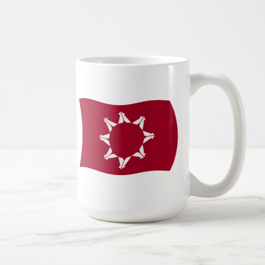 オグララ・ラコタ旗マグカップ コーヒーマグカップ (右)