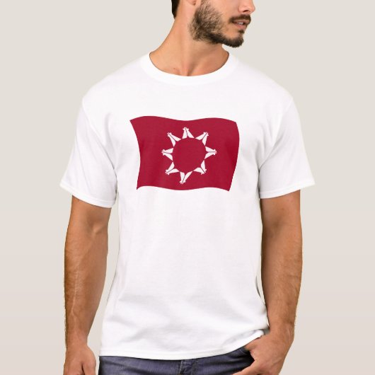 オグララ・ラコタ旗Tシャツ Tシャツ (正面)