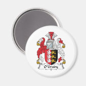 オグレーディ家紋 マグネット (正面/裏面)