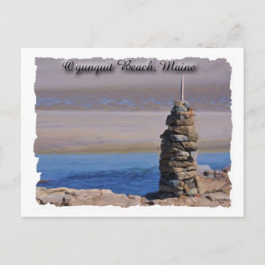 オグンキットビーチタワー ポストカード (正面)