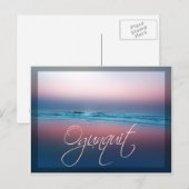 オグンクイットビーチオグンクイットメイン ポストカード (正面/裏面)