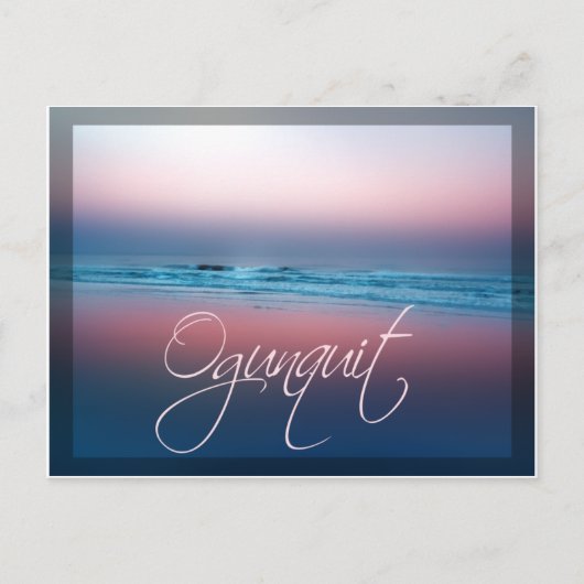 オグンクイットビーチオグンクイットメイン ポストカード (正面)