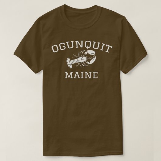 オグンクットメインロブスター2 Tシャツ (デザイン正面)