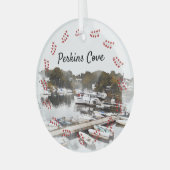 オグンジット・パーキンズ・コーブ ガラスオーナメント (正面左)