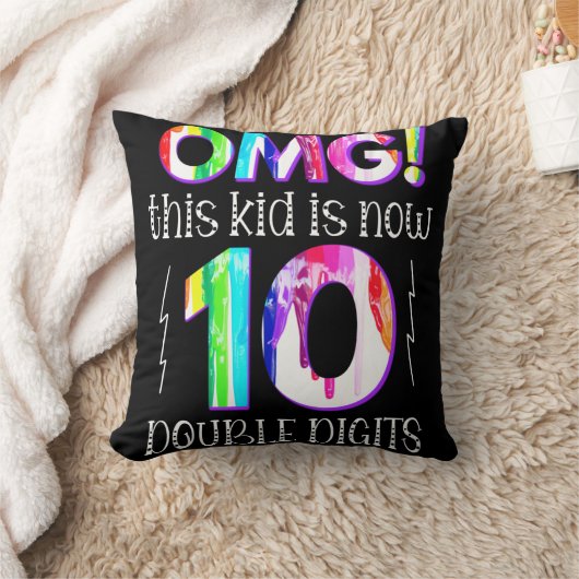 オグ！この子は今10桁のダブルデジタ絵を描ル クッション (ブランケット)