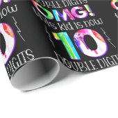 オグ！この子は今10桁のダブルデジタ絵を描ル ラッピングペーパー (ロールコーナー)