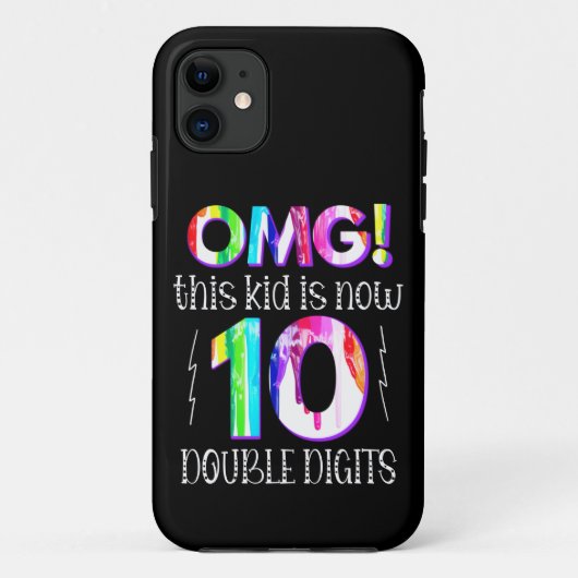 オグ!この子は今10桁のダブルデジタ絵を描ル Case-Mate iPhoneケース (裏面)