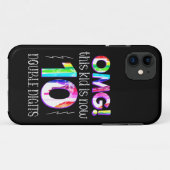 オグ!この子は今10桁のダブルデジタ絵を描ル Case-Mate iPhoneケース (裏面(横))