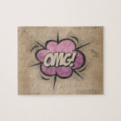 オグ!ヴィンテージ漫画ブックスチームパンクポップ・アートのアート ジグソーパズル (横)