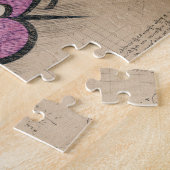 オグ！ヴィンテージ漫画ブックスチームパンクポップ・アートのアート ジグソーパズル (側面)