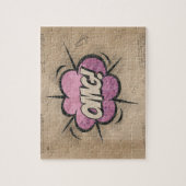 オグ！ヴィンテージ漫画ブックスチームパンクポップ・アートのアート ジグソーパズル (縦)