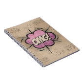 オグ!ヴィンテージ漫画ブックスチームパンクポップ・アートのアート ノートブック (右側)