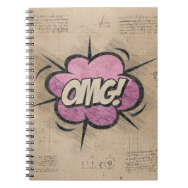 オグ!ヴィンテージ漫画ブックスチームパンクポップ・アートのアート ノートブック