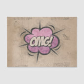 オグ!ヴィンテージ漫画ブックスチームパンクポップ・アートのアート 薄葉紙 (正面)