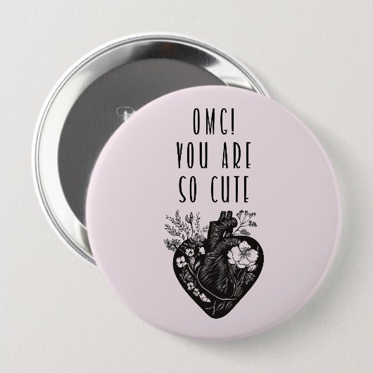 オグ！可愛い – バッジ (正面&裏面)