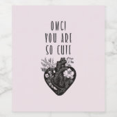 オグ！可愛い – ワイきらめくンラベル ワインラベル (シングルラベル)