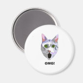 オグ！「猫は何を見ているの？」 マグネット (正面/裏面)